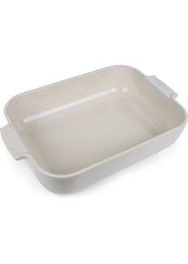 Peugeot Auflaufform rechteckig 36 cm ecru, Auflaufform, Weiss