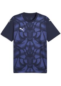 Puma, Jungen, Sportshirt, teamULTIMATE Jersey Jr (116), Blau, 116