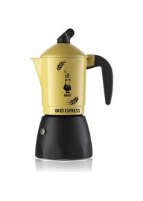 Bialetti Gerste Express Gelb 2 Tassen, Espressokocher, Gelb, Schwarz