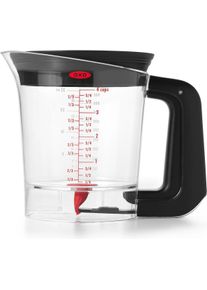 OXO Fett-Trenn-Kanne, Messbecher, Transparent