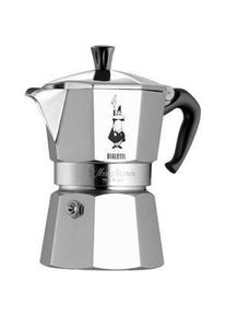 Bialetti Moka Express 1 Aluminium, Espressokocher, Silber