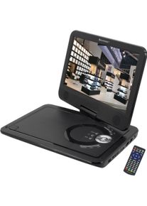 Soundmaster PDB1910SW (Tragbarer DVD-Player), Bluray Player + DVD Player, Schwarz