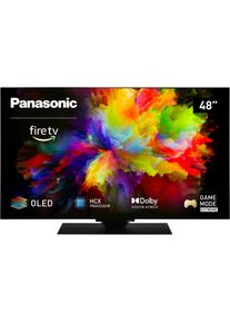 Panasonic TV-48Z80AEZ (48", OLED, 4K, 2024), TV, Schwarz