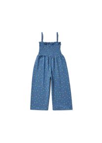 Tchibo - Jumpsuit in 7/8-Länge - Mädchen - Gr. 86/92 - blau/print