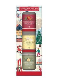 YANKEE CANDLE Darčekov&aacute; sada sviečok Holiday Party 3x37g