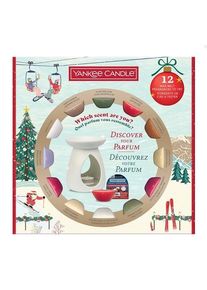 yankee candle Christmas Collection keramick&aacute; aroma lampa 1 ks + yankee candle Silver Sage & Pine vosk do aromalampy 22 g + yankee candle Christmas Eve vosk do aromalampy 22 g + yankee candle Cinnamon