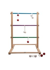 BS Toys Wooden Ladder Game Throwing Game 7pcs. (EN)