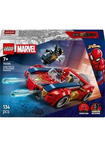 Lego Super Heroes Marvel 76336 Spider-Man Auto vs. Venomized Wolverine