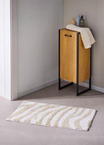 bonprix Covoraș de baie cu model zebră, bej, Covoraş WC suspendat