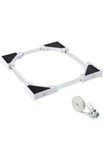 TecTake Marco de conexión PARRET, ajustable, incluye cuerda de trinquete plateado - 405623