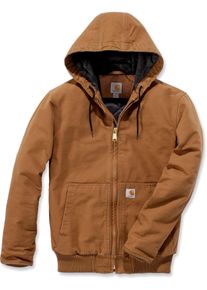 Carhartt Duck Active, giacca tessile , colore: Marrone , dimensione: L