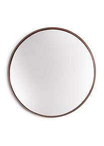 Casa Chic Fournier N&aacute;stenn&eacute; zrkadlo s kovov&yacute;m r&aacute;mom okr&uacute;hle &Oslash; 80 cm