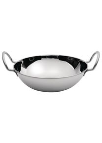 Plato de acero inoxidable Olympia Balti - 154 mm - MF469