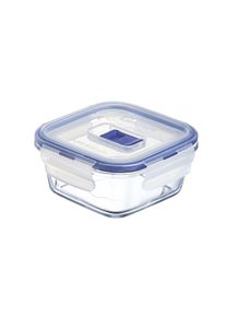 Luminarc Pure Box Active Recipiente Cuadrado Hermético Vidrio 10cm - 38cl Bicolor