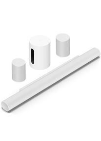 SONOS Premium Thuisbioscoopset - Arc Ultra + Sub Mini + Era 100 - 2 Pack - Wit