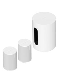 SONOS Uitbreidingsset - Sub Mini + Era 100 - 2 Pack - Wit