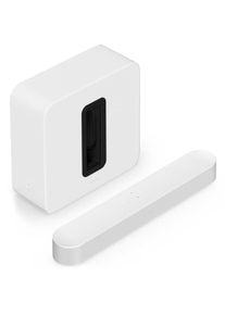 SONOS Premium Entertainmentset - Beam + Sub 4 - Wit