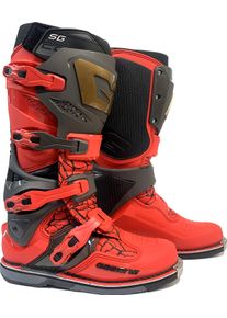 Gaerne SG-22 Magma LE, bottes , couleur: Rouge/Gris Fonc&eacute;/Noir/Or , taille: 45 EU