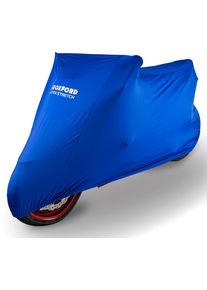 Oxford Protex Stretch Indoor, motorbike cover , color: Blue , size: S