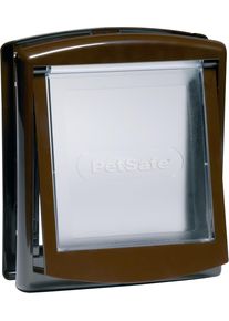 PetSafe Staywell Original 2-Wege Haustiertüre, braun, klein