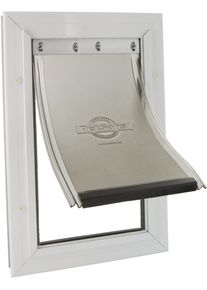 PetSafe Staywell Haustiertuere, Aluminium, mittelgroß
