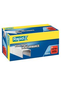 Grapas Rapid 24/8+ mm. Caja 5000 Super Strong galvanizada