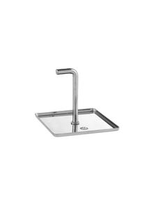 Aro de emplatar y empujador cuadrado, Hendi, empujador, 80x80x(H)55mm