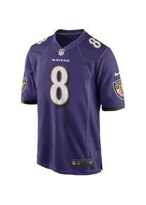 Nike Baltimore Ravens Lamar Jackson 8 Spielertrikot Herren - Größe XL - lila