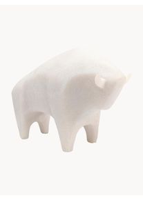 KARE Design Dekorativt Objekt av Polyssandsten Soft Vit Naturfiber B 30 x H 21 cm