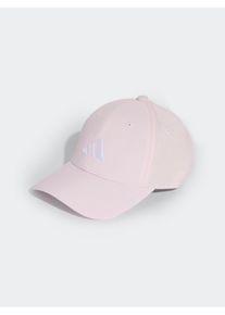 adidas Sportswear Bon&eacute; 'New Logo Embroidered Baseball' em rosa Tamanho 57/60 Estampado com logo