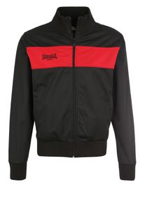 Lonsdale Casaco em molet&atilde;o 'Alnwick' em preto Tamanho 4XL Color-Blocking