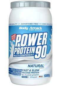 Body Attack Sports Nutrition Body Attack Power Protein 90, 1000 g Dose, Neutral