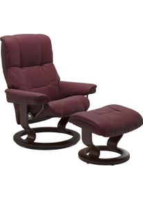 stressless Relaxsessel »Mayfair« Relaxsessel mit Hocker in rot, Größe B/H/T: 75 cm x 99 cm x 73 cm