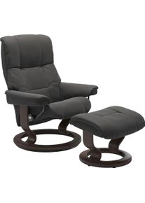 stressless Relaxsessel »Mayfair« Relaxsessel mit Hocker in grau, Größe B/H/T: 79 cm x 101 cm x 73 cm