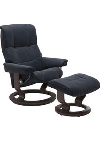 stressless Relaxsessel »Mayfair« mit Classic Base in blau, Größe B/H/T: 79 cm x 101 cm x 73 cm