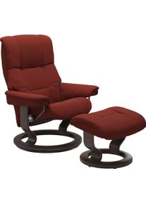 stressless Relaxsessel »Mayfair« Relaxsessel mit Hocker in rot, Größe B/H/T: 88 cm x 102 cm x 77 cm