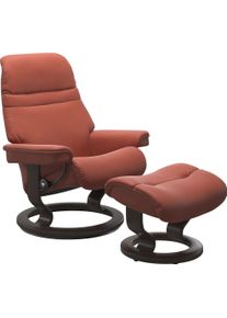 stressless Relaxsessel »Sunrise« Relaxsessel mit Hocker in braun, Größe B/H/T: 79 cm x 103 cm x 73 cm