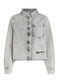 KARL LAGERFELD JEANS Kvinnor Blus gr&aring; Storlek S