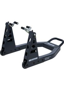 Oxford Zero-G Lite, front paddock stand