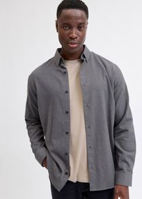 Flanellskjorta från JJ REBEL - grå - storlek 60/62 (XXL) - bonprix