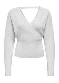 Only Pulóver 'ONLWINNIE' Női szürke , Méret L
