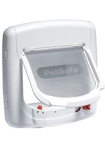 PetSafe Staywell Luxus Katzenklappe, magnetisch, weiß
