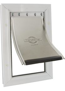 PetSafe Staywell Haustiertuere, Aluminium, groß