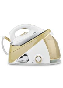 H.Koenig V28 IRONcado Center, 2400W, sola cer&acirc;mica "Easyglide", autonomia ilimitada, tanque de &aacute;gua remov&iacute;vel 1.1L