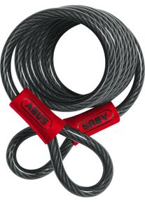 Abus 1850, steel cable , color: Black , size: 185 cm