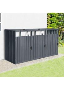 Konifera , Mülltonnenbox »BS-MK3« , anthrazit