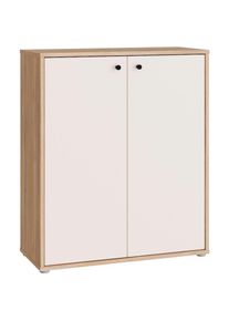 FORTE , Schuhschrank , Mauvella Eiche / Sand , Mauvella Eiche