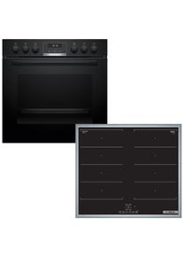 Bosch, Flex-Induktions-Herd-Set &raquo;HND619LA61&laquo;, schwarz, Art W&auml;rmequelle pro Gaarraum: elektrisch