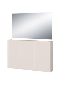 Germania , Garderoben-Set »GW-Libbiano« 2 Stk. tlg. , Kaschmir/Navarra-Eiche-Nb.