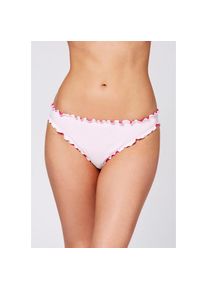 Chiemsee , Bikini-Hose , Bright White , 42 , 42 , Einfarbige Chiemsee Damen Bikinihose mit Rüschenkante